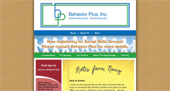 Desktop Screenshot of behaviorplus.com